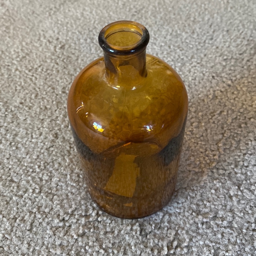Mud Pie Small Orange Vase